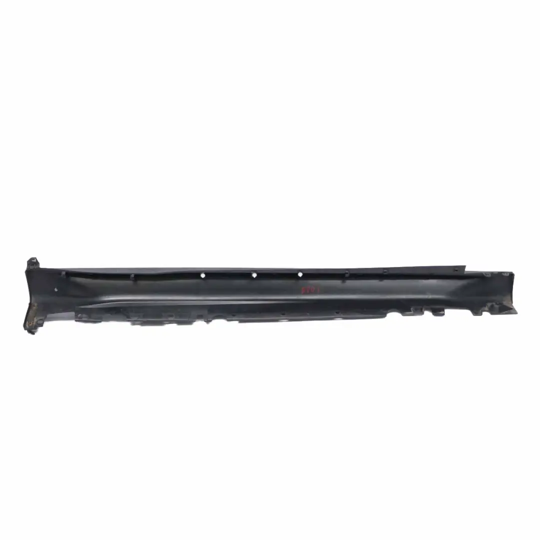 BMW X5 E70 Side Skirt Door Left N/S Sill Strip Cover Panel Plate Black 7191241