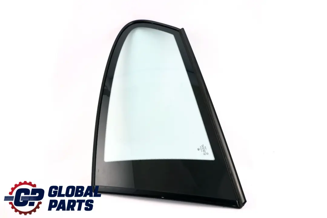 BMW 1 Series E81 Side Window Rear Left N/S High Gloss Glanzschwarz Black 7194191