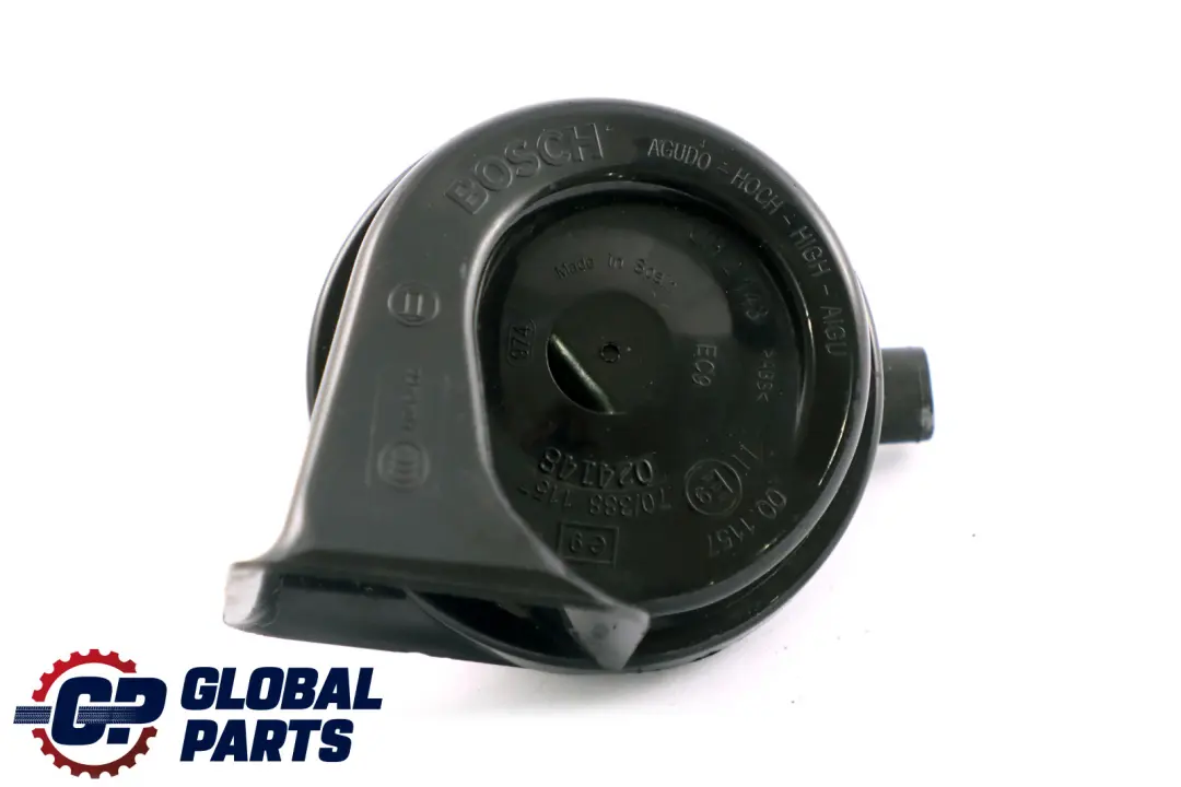 BMW E83 LCI High Tone Pitch Horn Se?al Siren Bosch 7195893