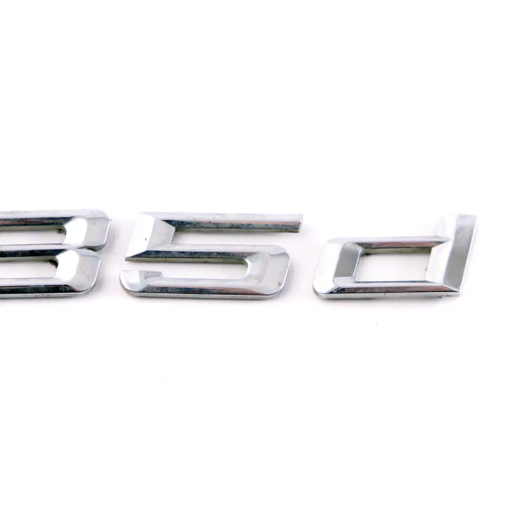 BMW 6 Series E63 E64 LCI 635d Rear Adhered Boot Trunk Lid Emblem Lettering