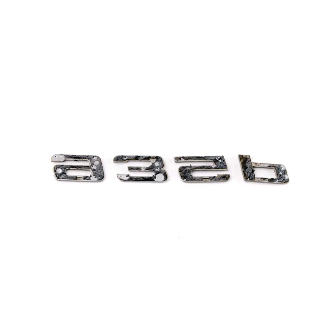 BMW 6 Series E63 E64 LCI 635d Rear Adhered Boot Trunk Lid Emblem Lettering