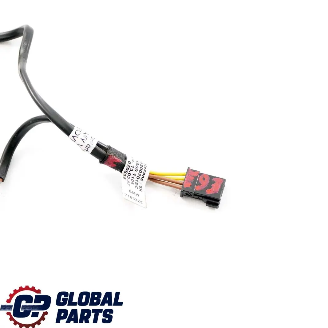 BMW E93 Cabrio Techo rígido plegable Placa base Mazo de cables 7183325