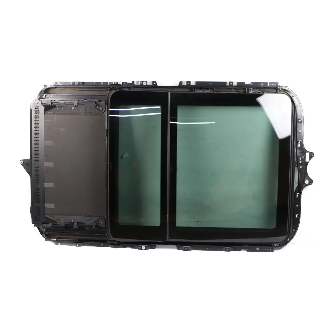 Panoramic Sunroof BMW E61 Touring Complete Sliding Glass Roof Unit Black