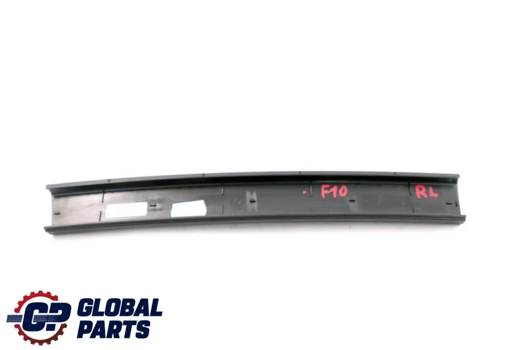 BMW F10 F10N Trasera Izquierda  Ventana Guia Web Cubierta Negro 7199307