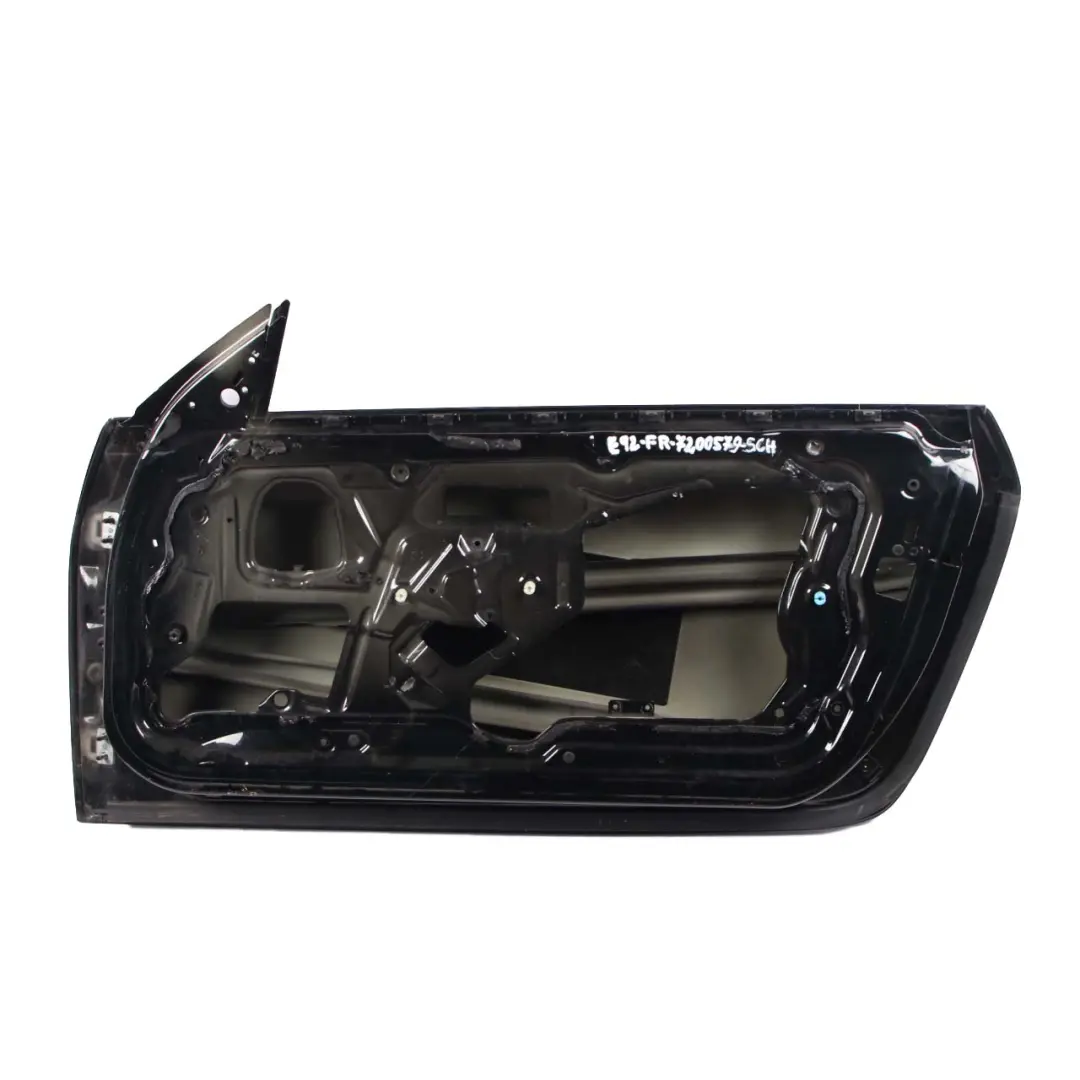 Door Front Right O/S BMW E92 E93 Schwarz 2 Black - 668