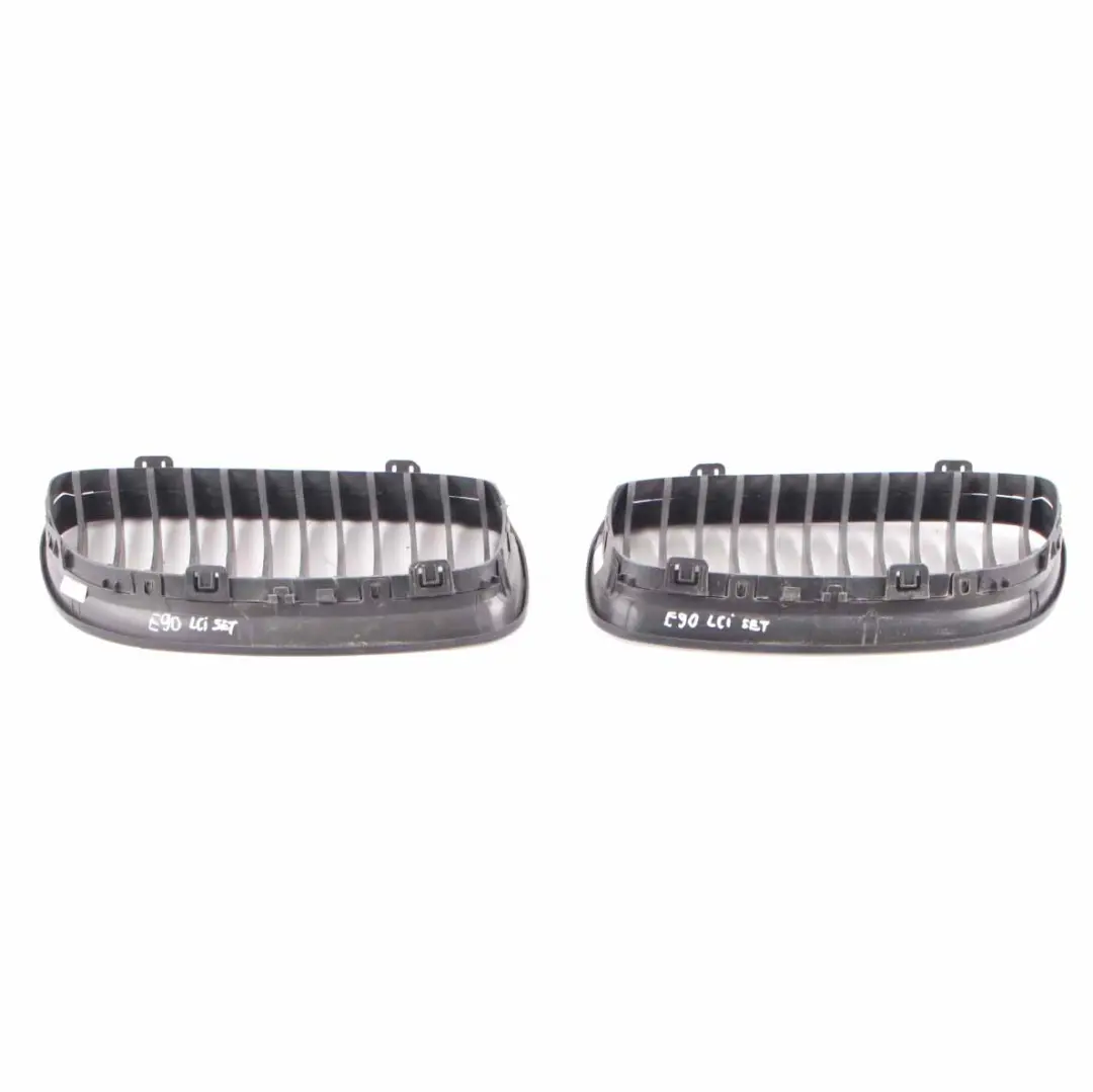 BMW E90 E91 LCI Front Grille Left Right N/O/S Bumper Cover Kidney Set TAIWAN