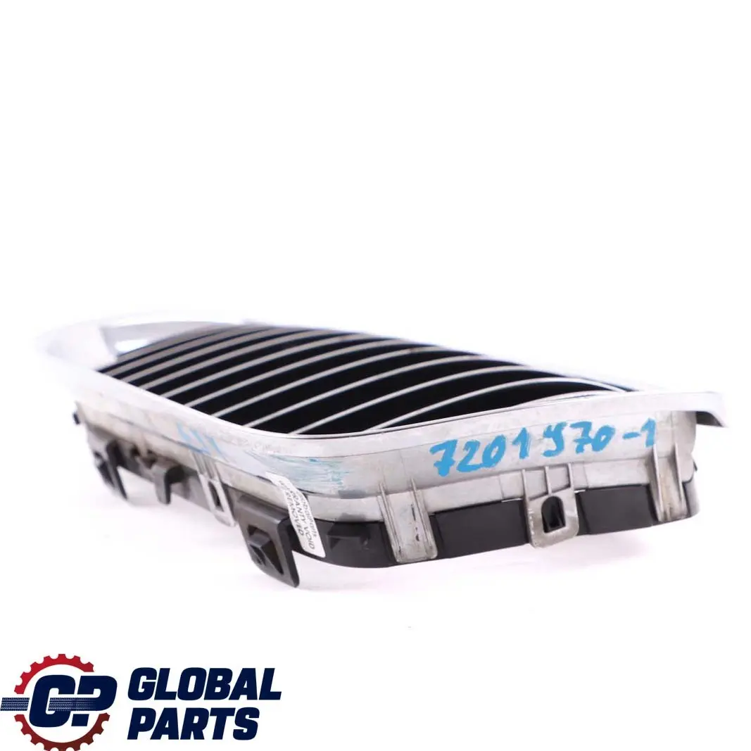 BMW 3 Series E90 E91 LCI 1 Front Bumper Centre Grille Chrome Right O/S 7201970