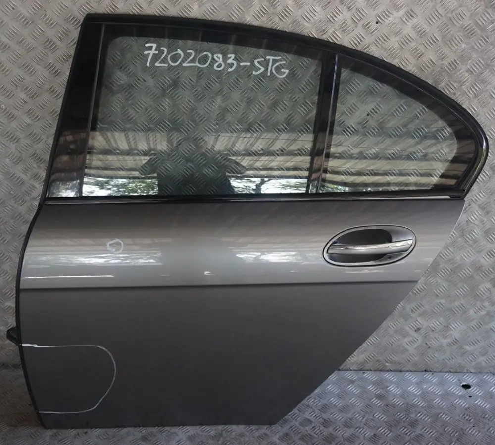 BMW 7 Series E65 Door Rear Left N/S Sterlinggrau Sterling Grey Metallic - 472