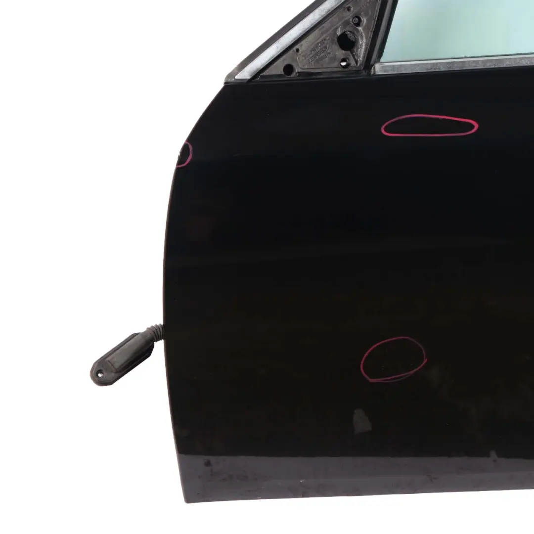 BMW E60 E61 Door Front Left N/S Black Sapphire Metallic - 475