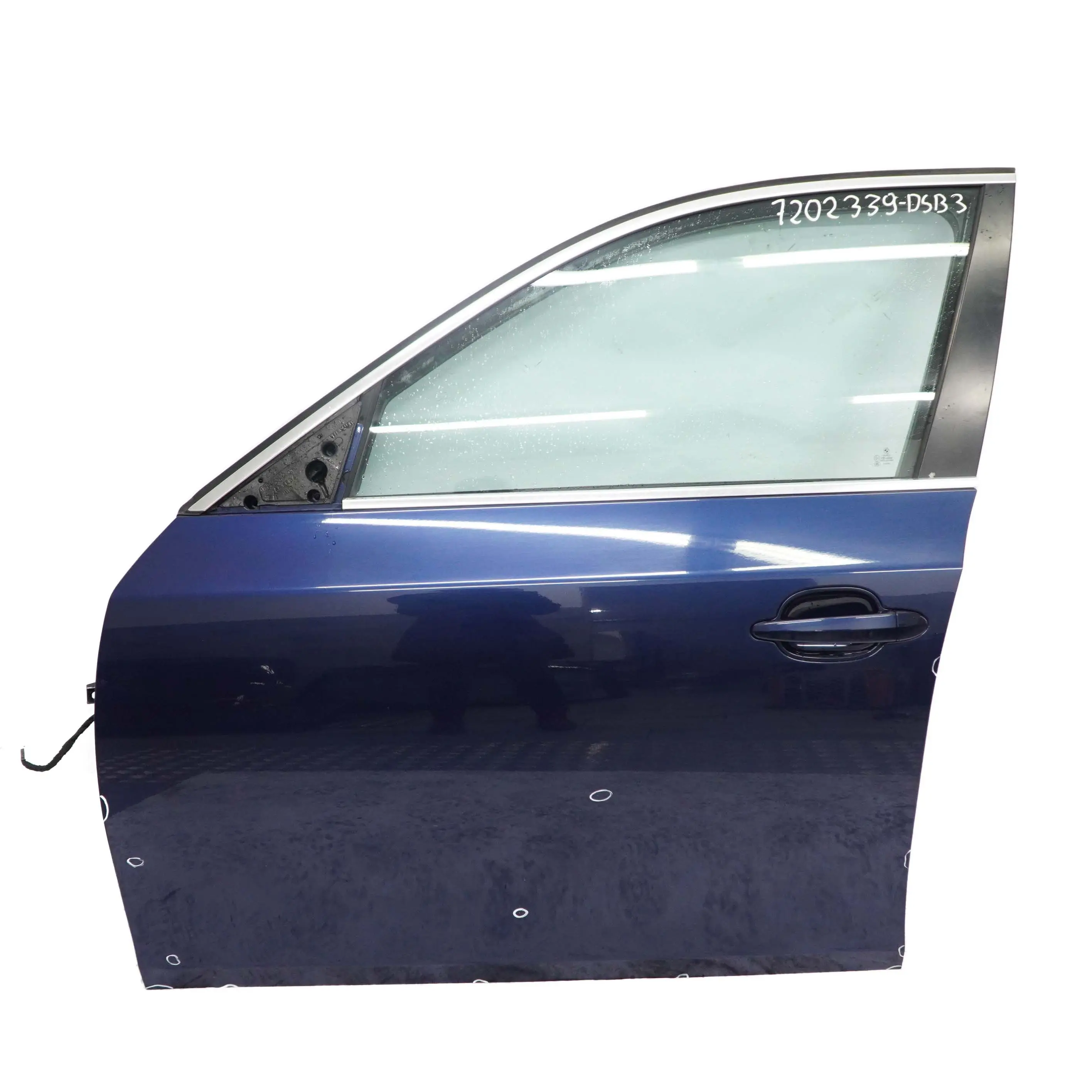 BMW 5 E60 E61 Door Front Left N/S Tiefseeblau Deep Sea Blue Metallic - A76