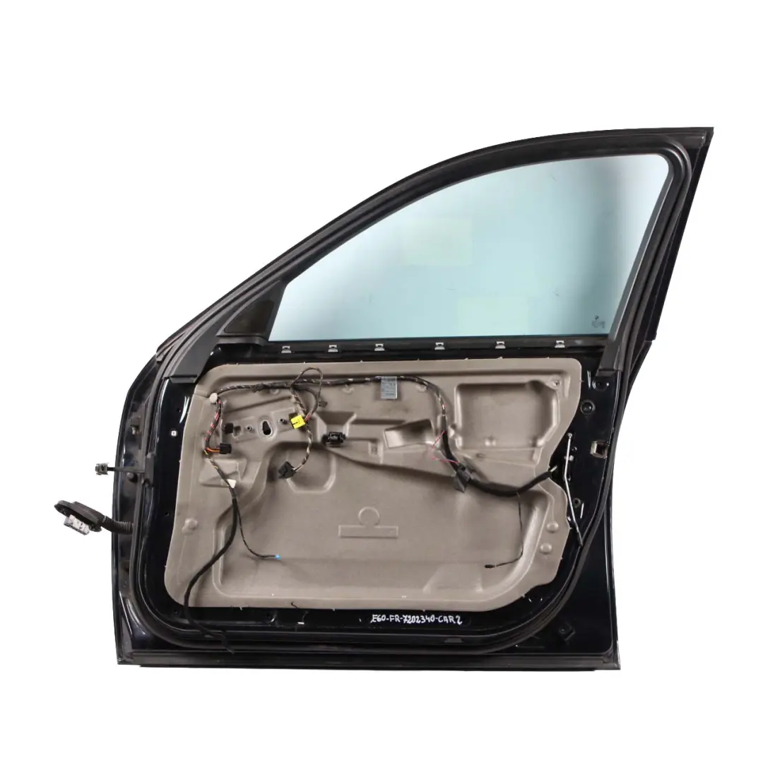 BMW E60 E61 Door Front Right O/S Carbonschwarz Carbon Black - 416