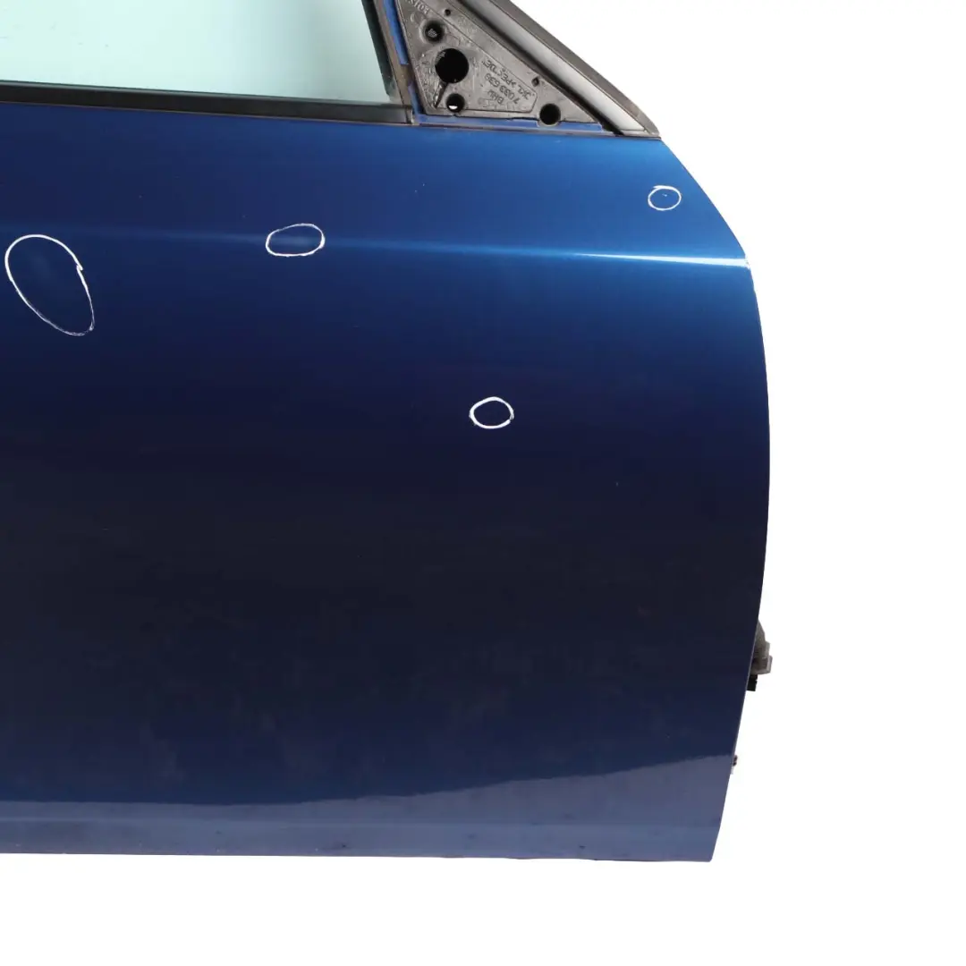 BMW E60 E61 Door Front Right O/S Le Mans Blau Blue Metallic - 381