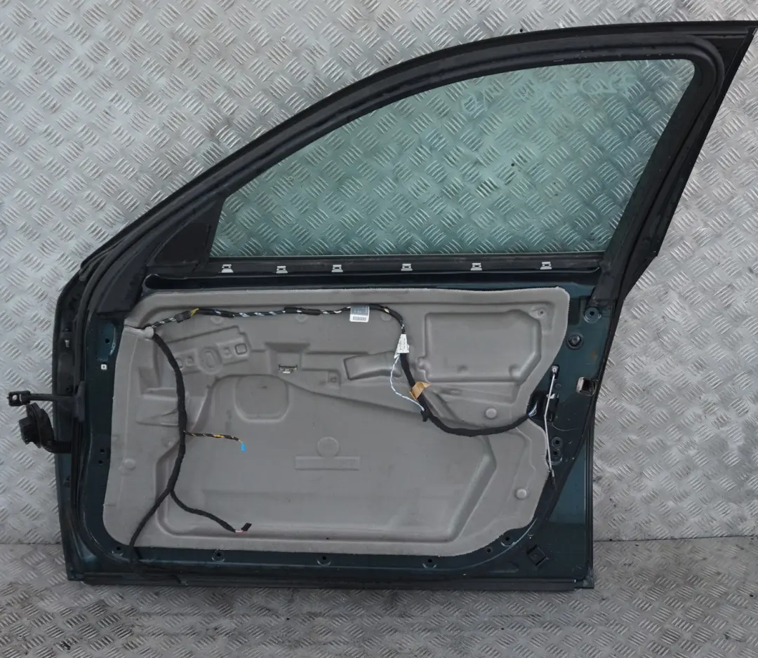 Genuine BMW 5 SERIES E60 E61 Door Front Right O/S Tiefgruen Deep Green - A43