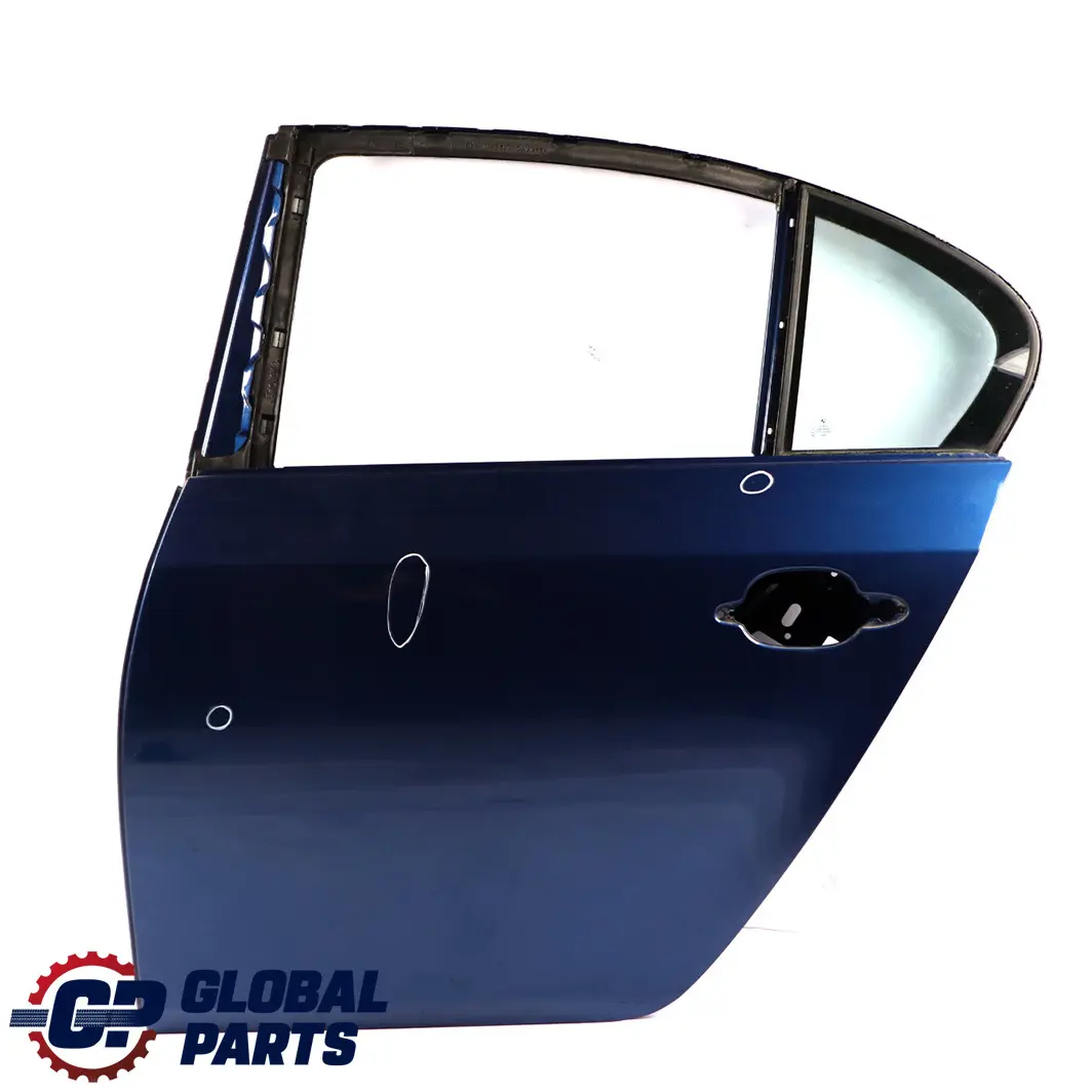 BMW 5 Series E60 Saloon Door Rear Left N/S Le Mans Blau Metallic - 381