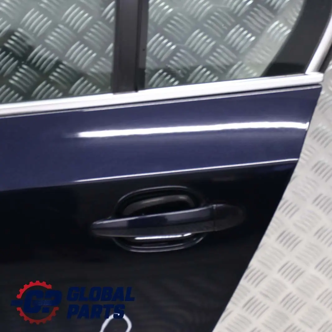 BMW 5 Series E60 Door Rear Left N/S Orientblau Orient Blue Metallic - 317