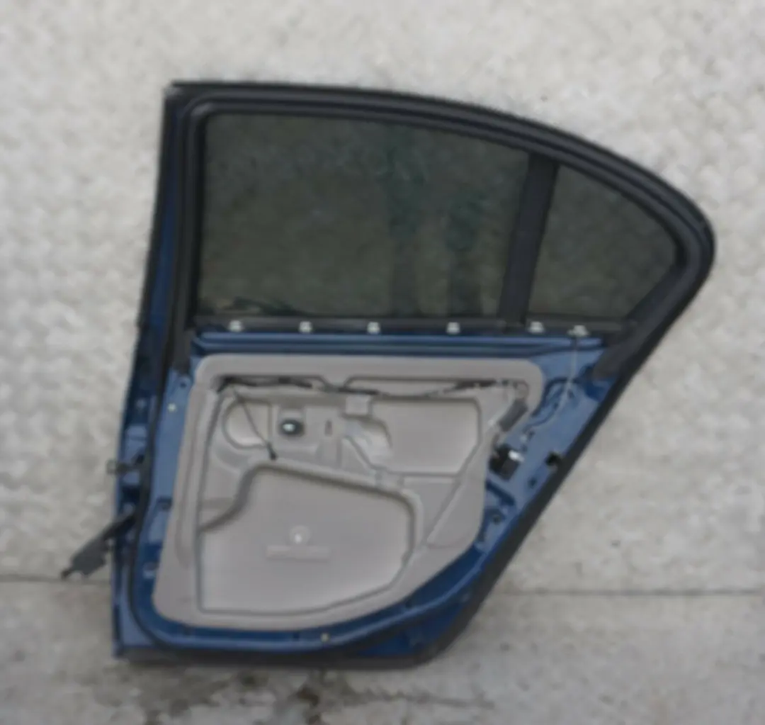 Genuine BMW 5 SERIES 2 E60 E60N Door Rear Right O/S Mysticblau Mystic Blue A07