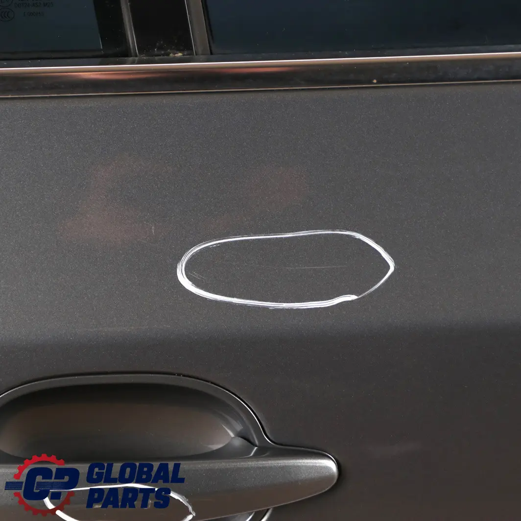 BMW 5 Series E60 Door Rear Right O/S Spacegrau Space Grey Metallic - A52