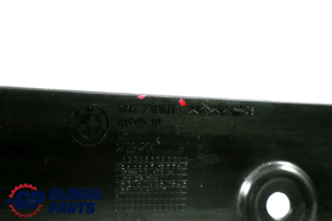 BMW X6 E71 Embellecedor Tapa Maletero Cubierta Canalón Trasero Centro 7202641