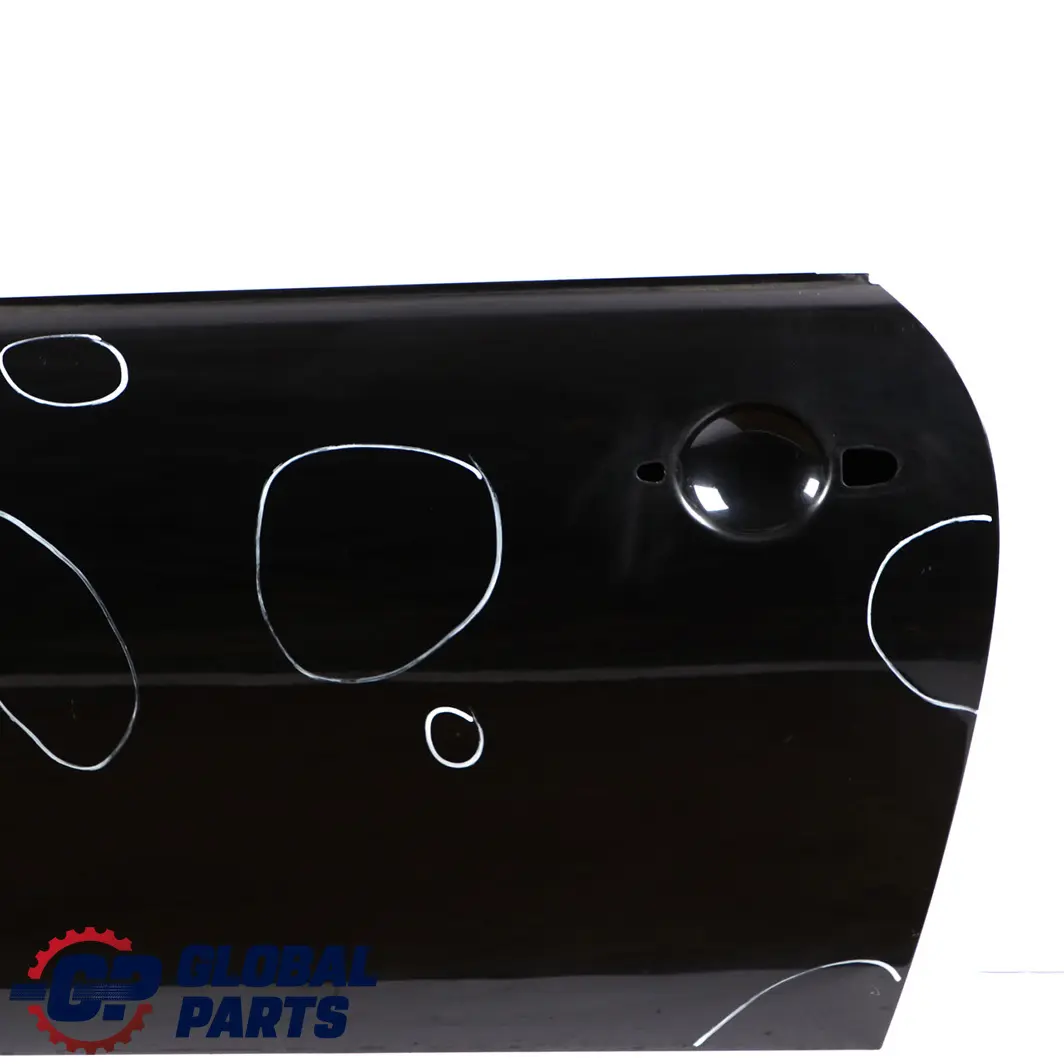 BMW Mini Cooper R50 R52 R53 Front Left Door N/S Cosmosschwarz Black - 303