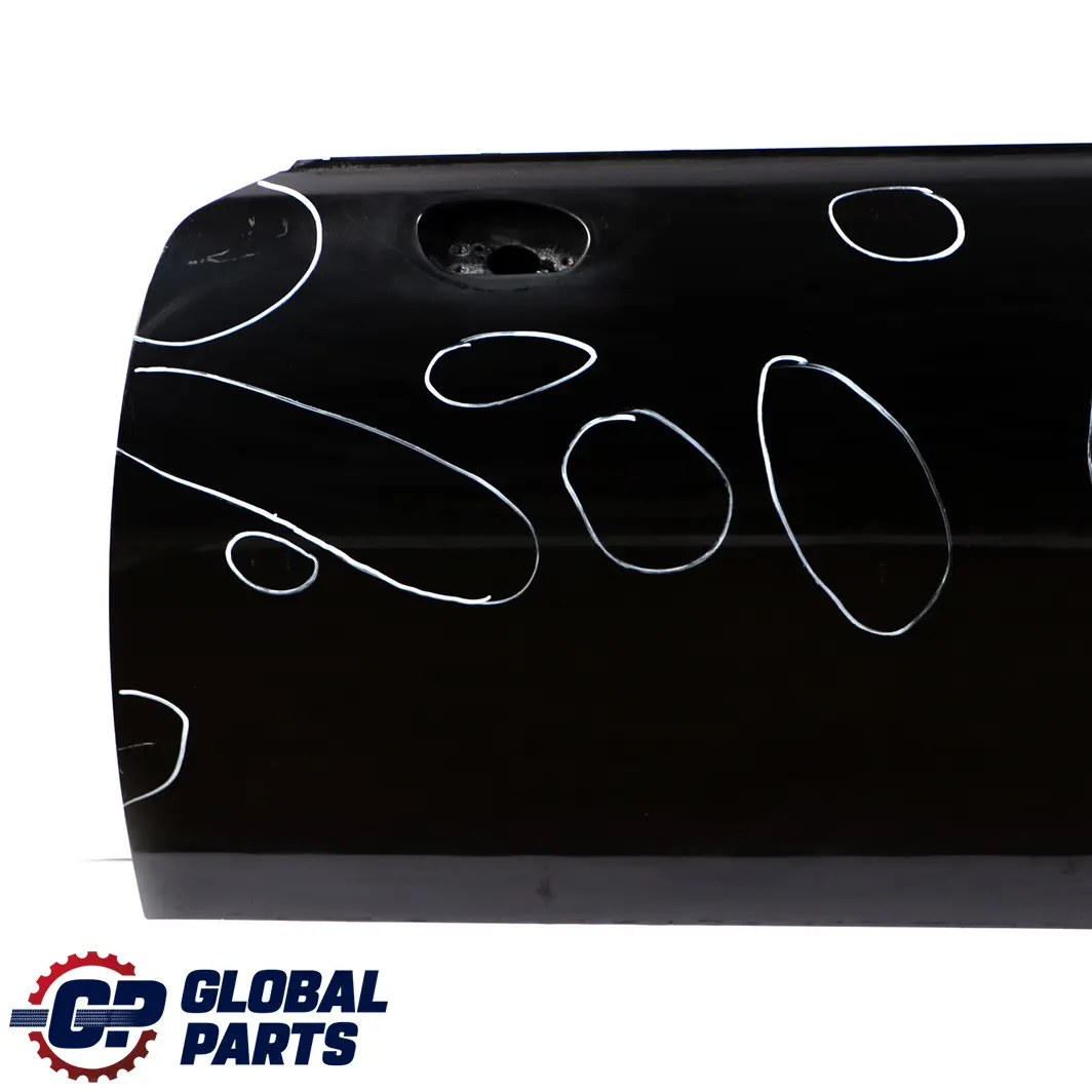 BMW Mini Cooper R50 R52 R53 Front Left Door N/S Cosmosschwarz Black - 303