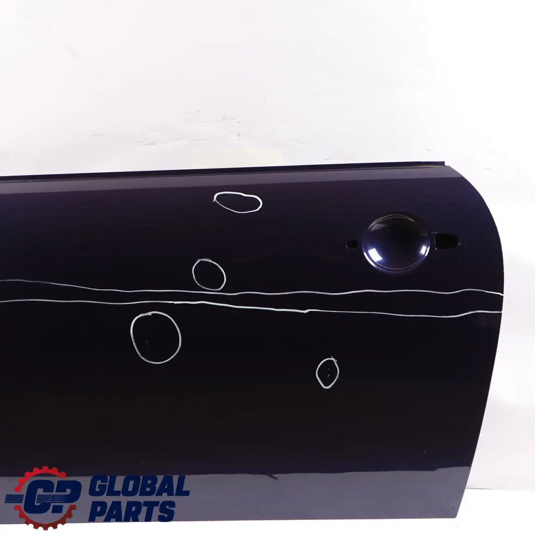 Mini Cooper One R50 R52 R53 Front Left Door N/S Black-eye Purple Metallic - A24