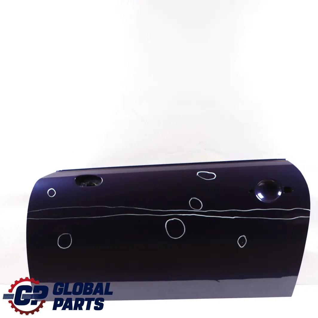 Mini Cooper One R50 R52 R53 Front Left Door N/S Black-eye Purple Metallic - A24