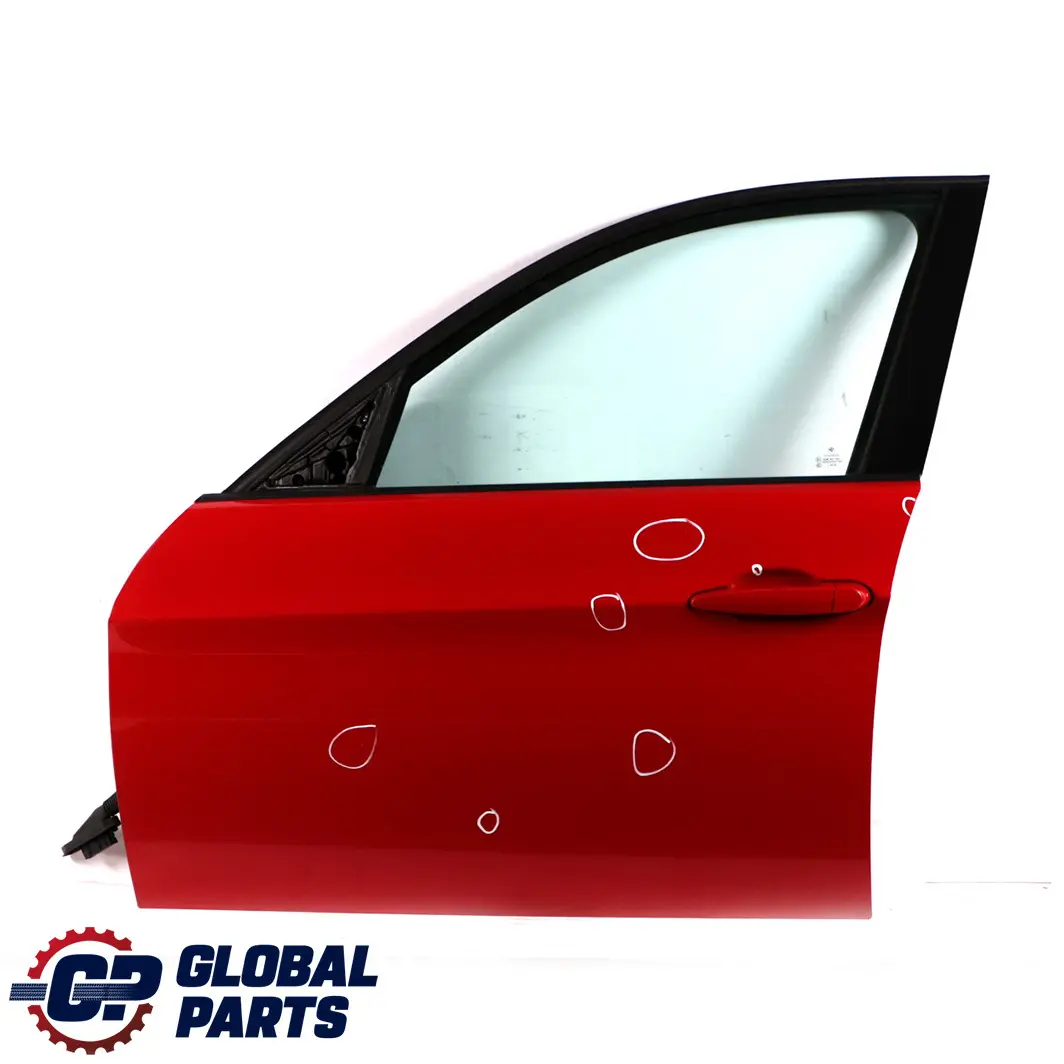 BMW 3 Series E90 E91 Door Front Left N/S Karmesinrot Crimson Red - A61