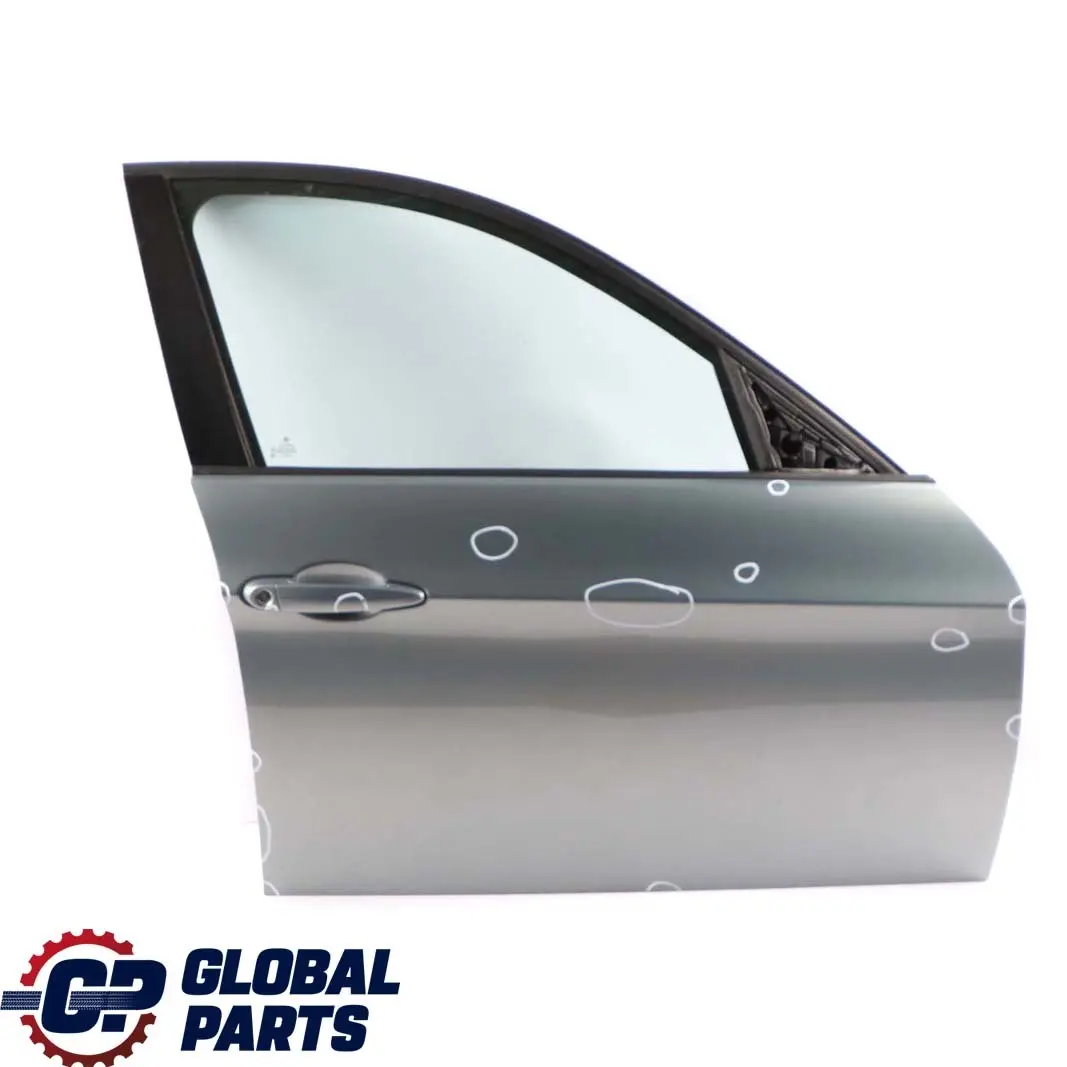 BMW 3 Series E90 E91 Door Front Right O/S Arktis Arctic Metallic - A34