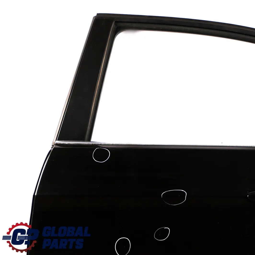 BMW 3 Series E90 E90N LCI Saloon Door Rear Left N/S Schwarz 2 Black - 668