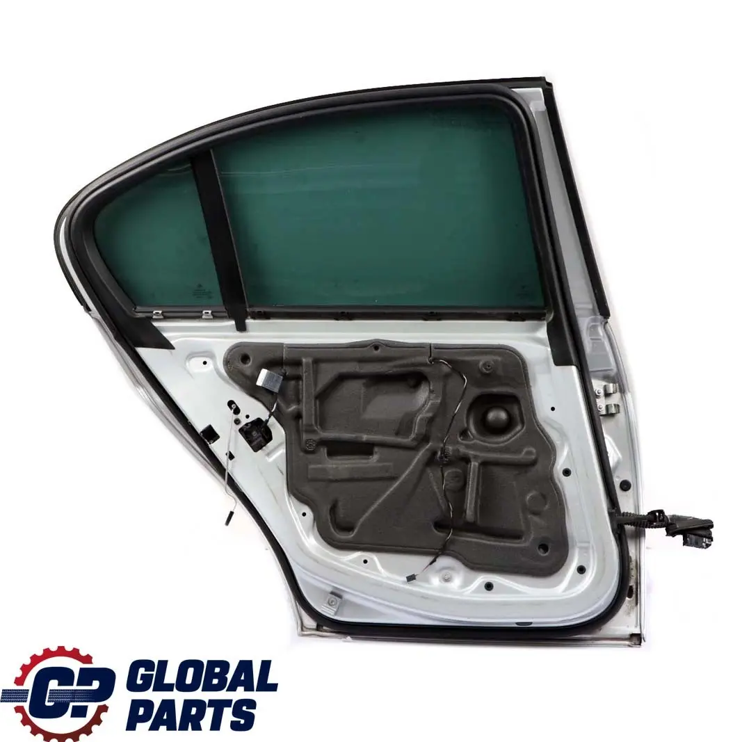 BMW 3 Series E90 Saloon Door Rear Left N/S Titansilber Silver Silber Metallic