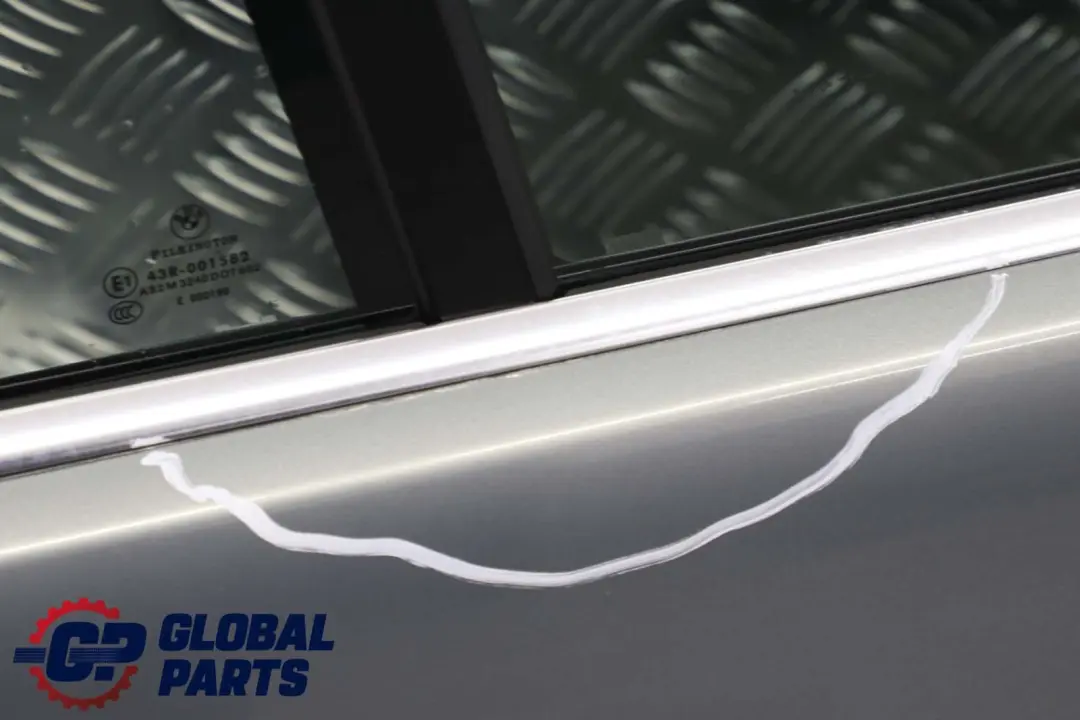 BMW 3 Series E90 Door Rear Right O/S Arktis Arctic Metallic - A34