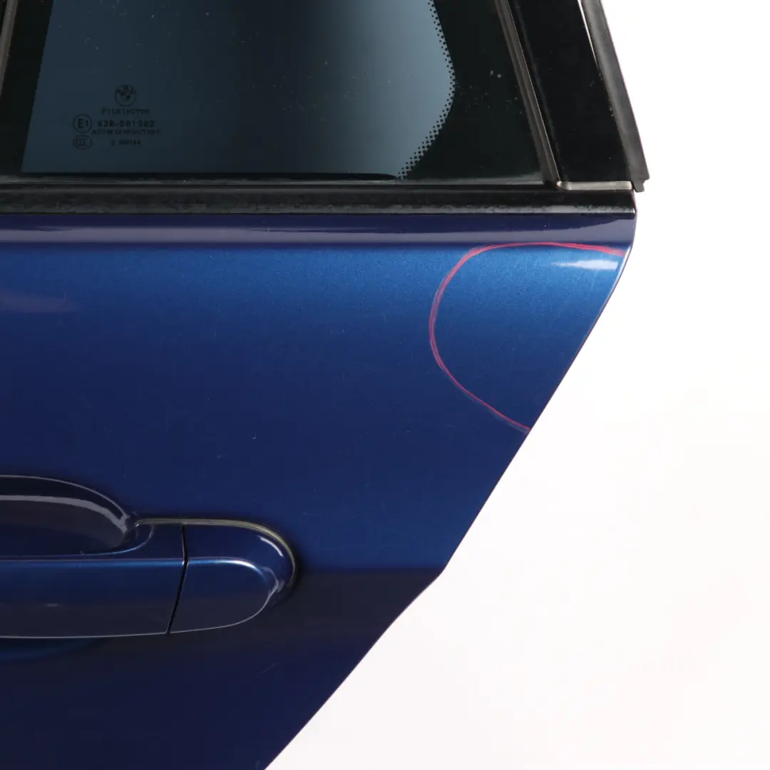 BMW E91 Touring Door Rear Left N/S Le Mans Blau Blue - 381