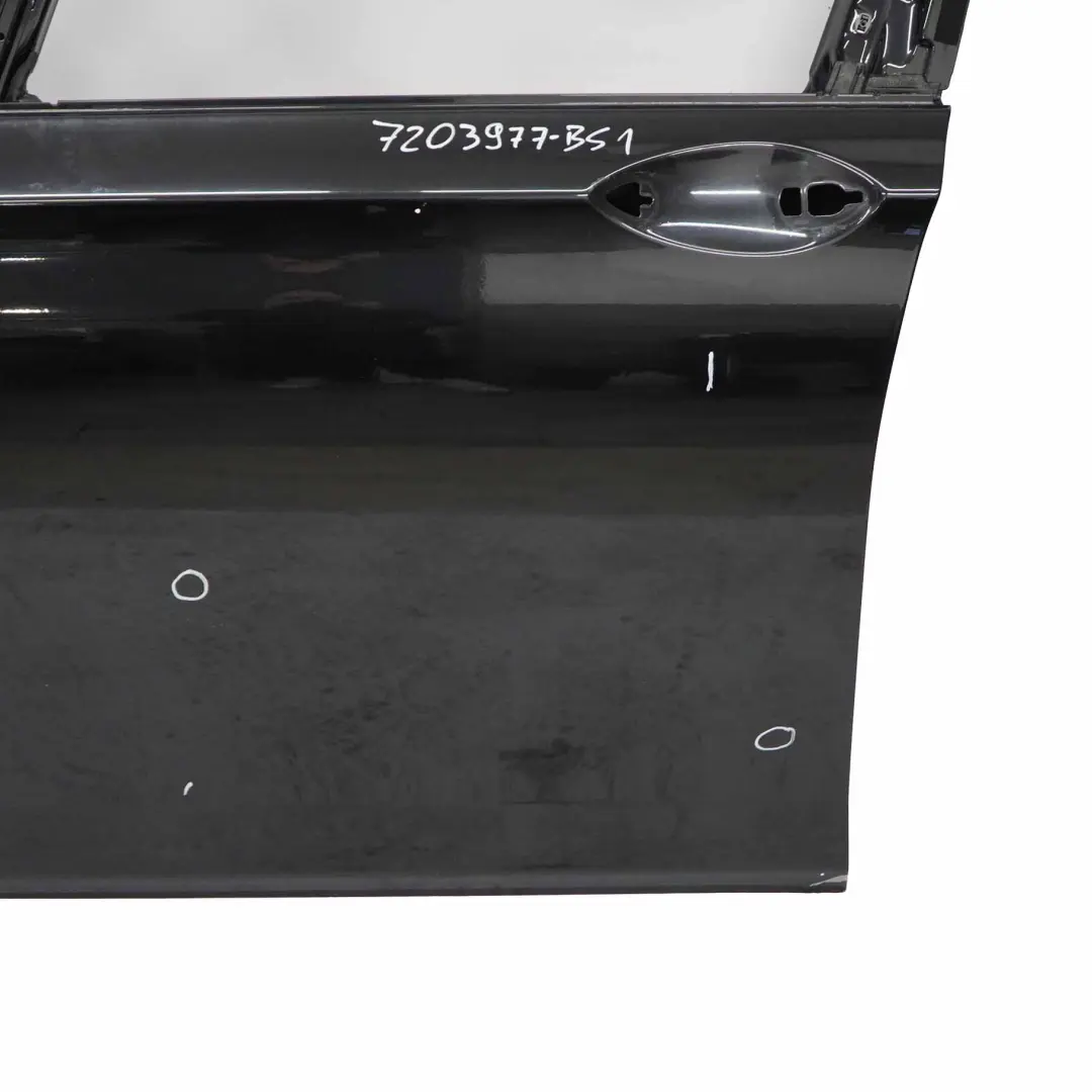 Door Front Left N/S BMW F01 Door Shell Panel Black Sapphire Metallic - 475