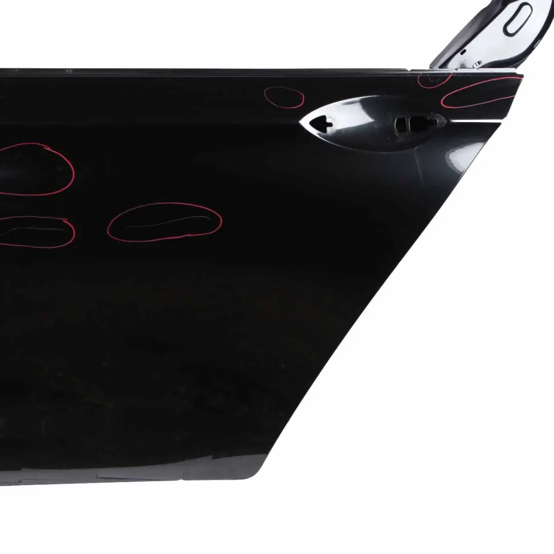 Door Rear Left N/S BMW F01 Black Sapphire Metallic - 475