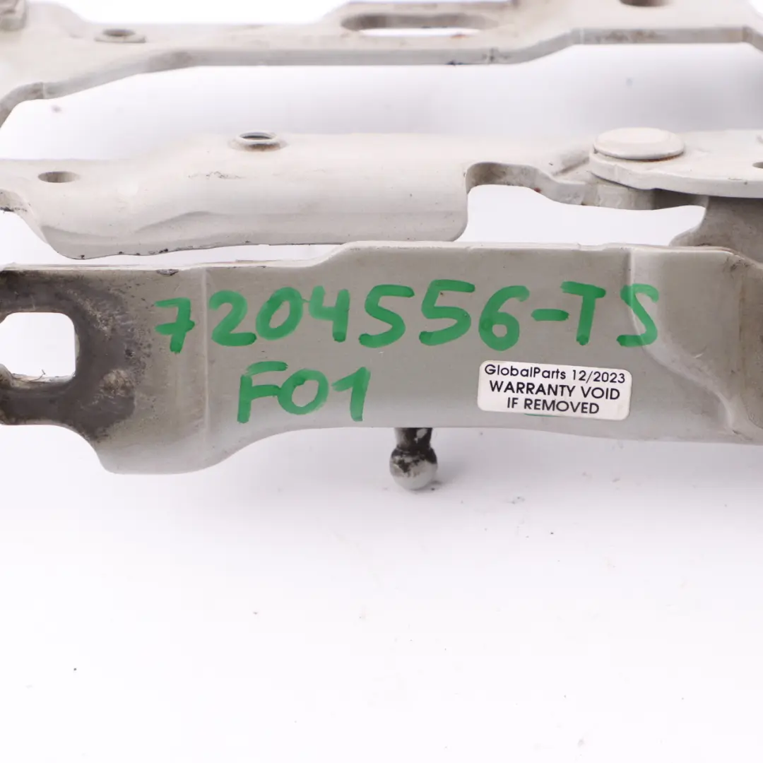 BMW F01 F02 F03 F04 Engine Bonnet Hinge Front Right O/S Titan Silver 354 7204556