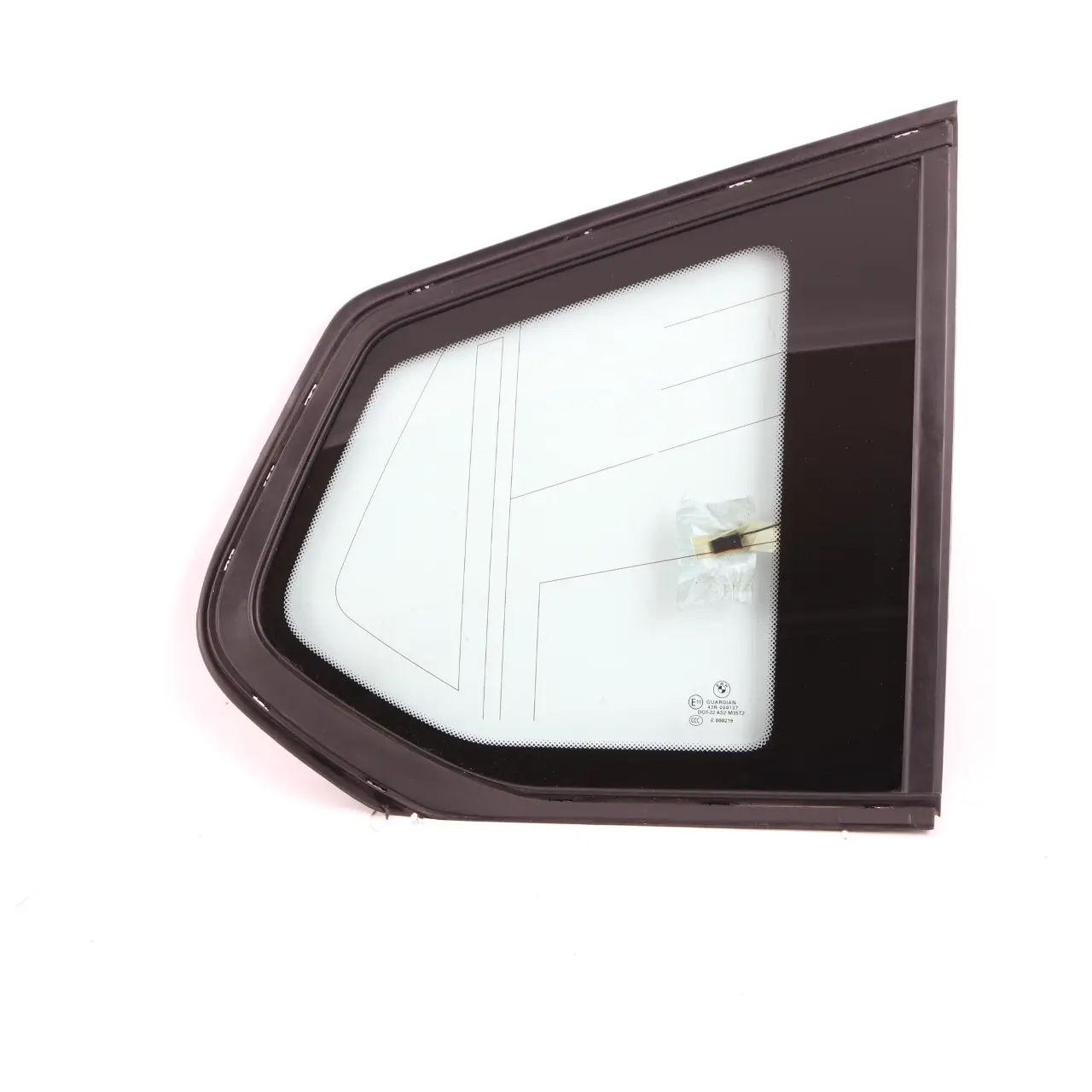 BMW X3 F25 Side Fixed Window Glass Rear Right O/S AS2 Green 7205660