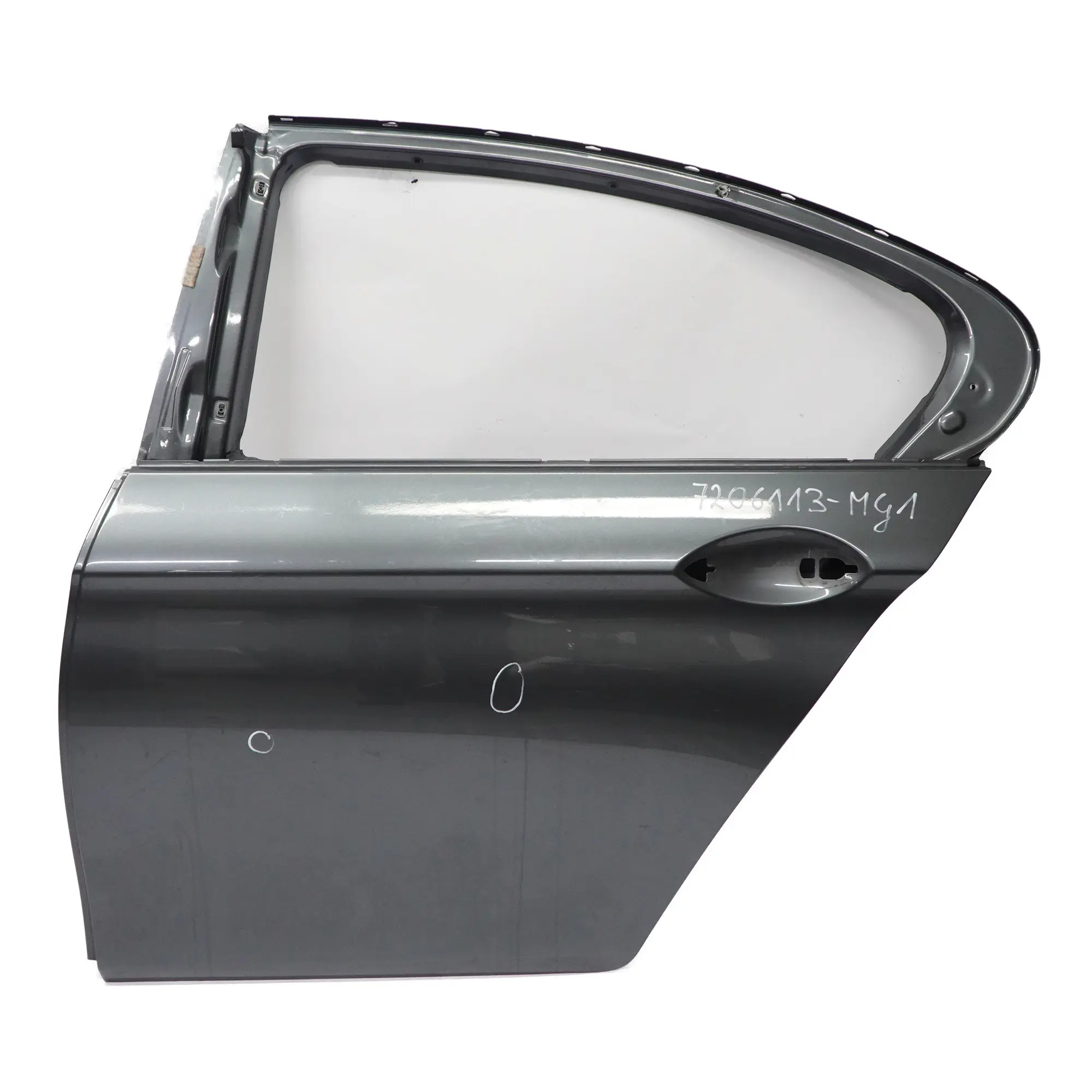 BMW F10 Door Rear Left N/S Mineralgrau Mineral Grey Metallic - B39