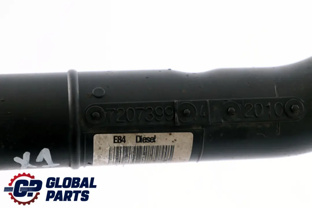 BMW E84 De plastico De combustible diesel tubo De suministro De manguera 7207392