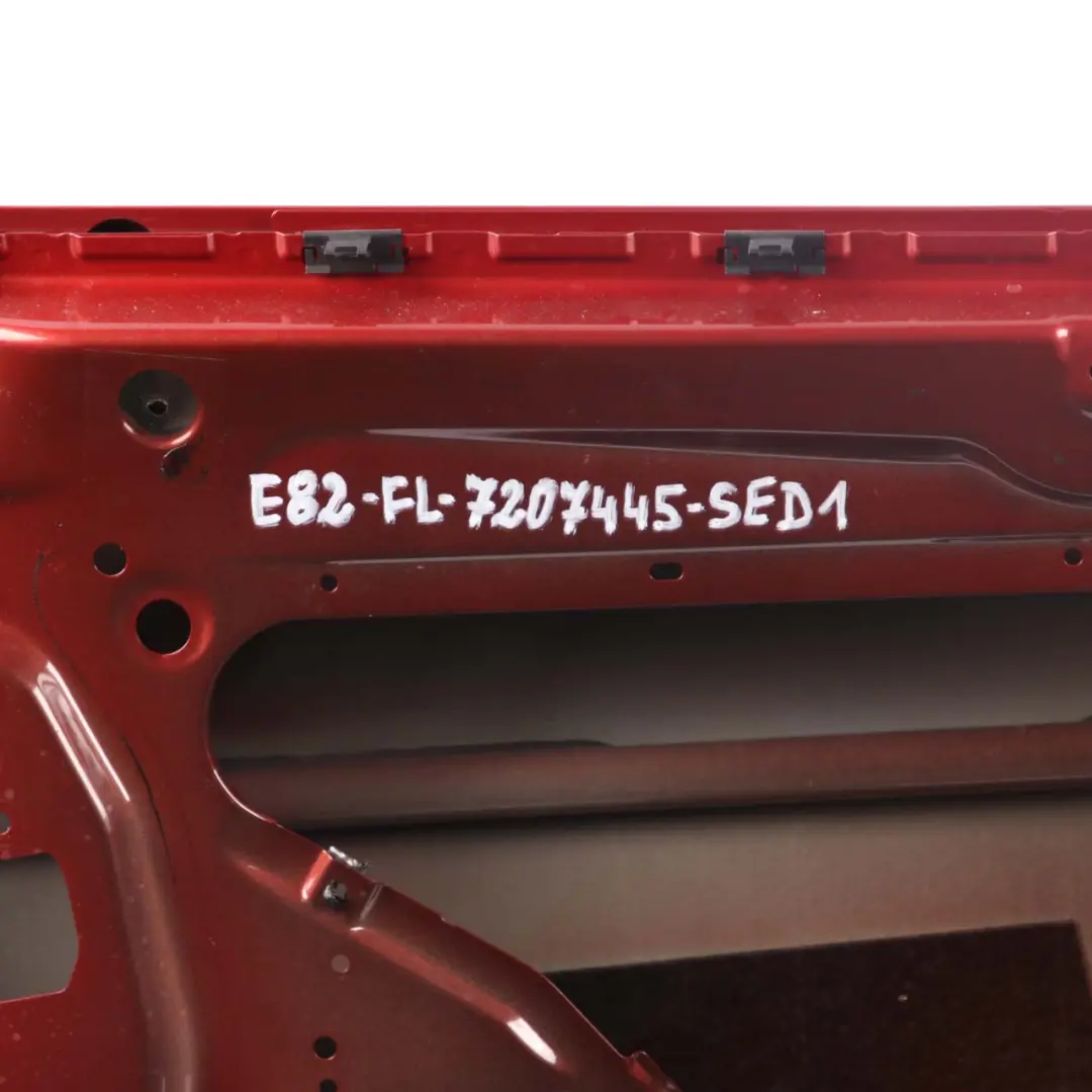 BMW E81 Door Front Left N/S E82 E88 Sedonarot Sedona Red Metallic - A79