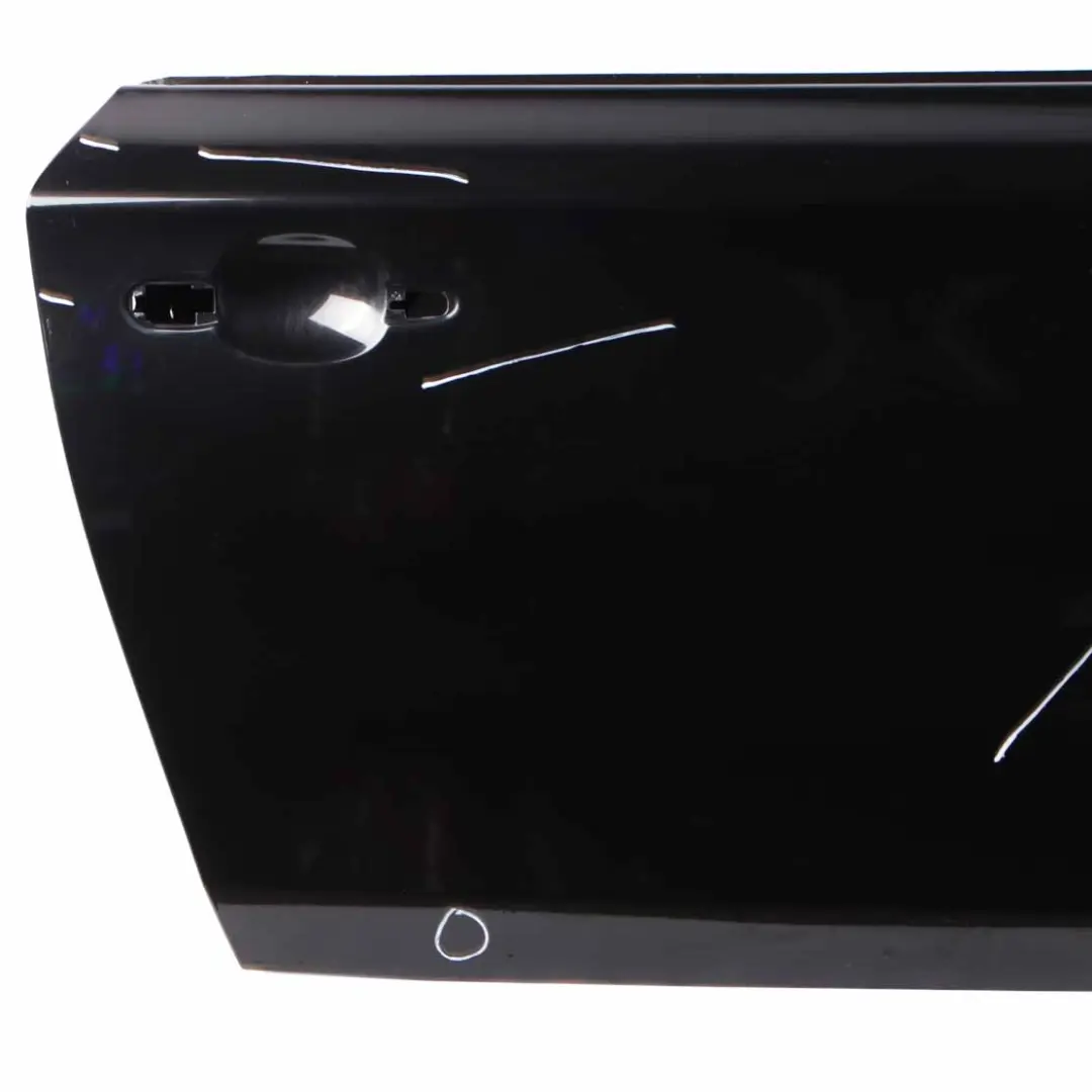 Door Front Right O/S BMW E81 E82 E88 Black Sapphire Metallic - 475