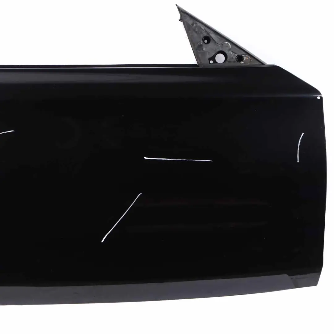 Door Front Right O/S BMW E81 E82 E88 Black Sapphire Metallic - 475