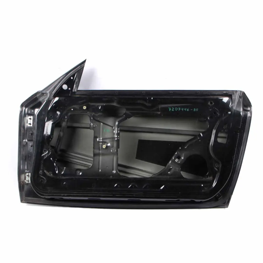 Door Front Right O/S BMW E81 E82 E88 Black Sapphire Metallic - 475