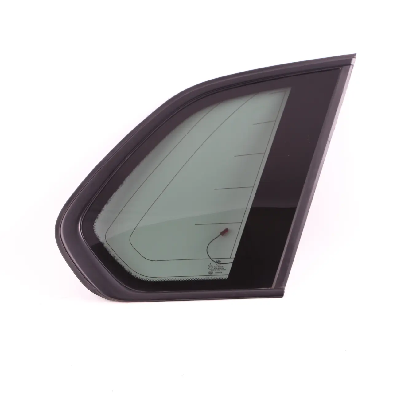 BMW X5 E70 Ventana Lateral Cuartos Cristal Trasero Derecho Negro AS3 7207886