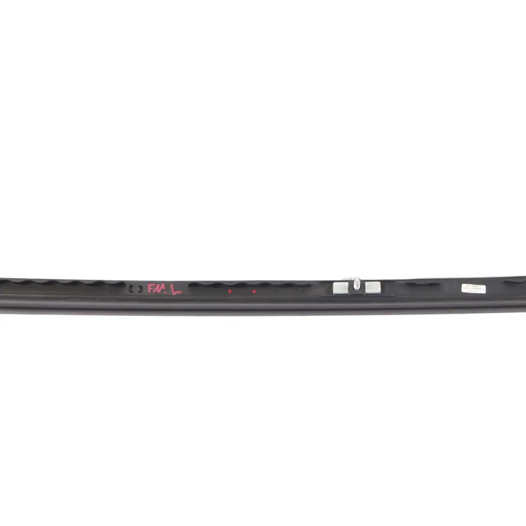 BMW F11 LCI Touring Roof Railing Moulding Left N/S Gutter Rail Black 7210093