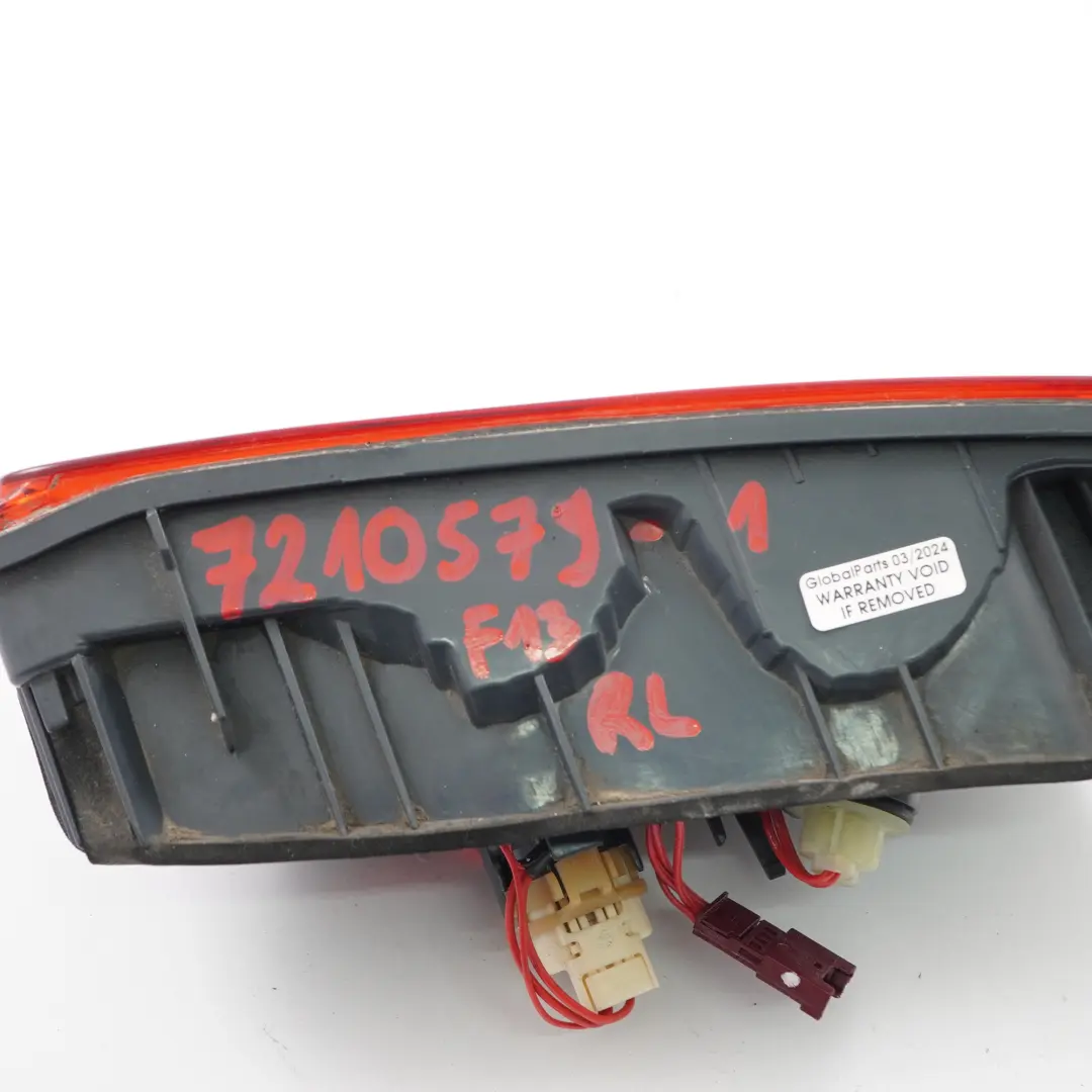 Rear Lamp BMW F12 F13 F06 Light Trunk Boot Lid Tailgate Left N/S 7210579