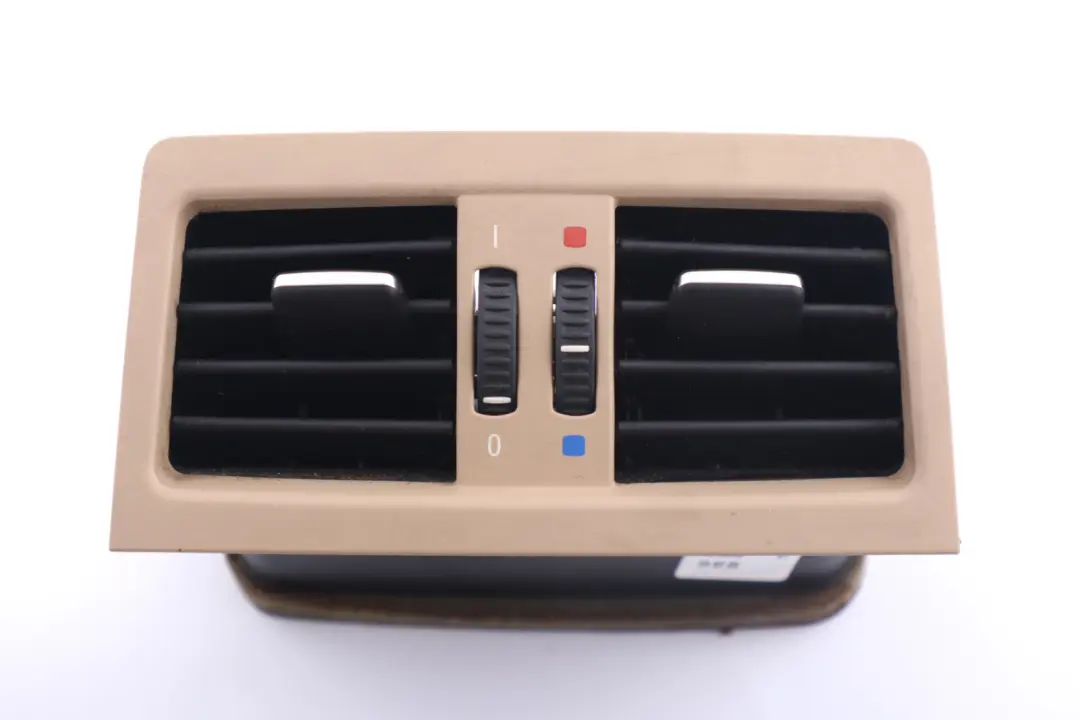 BMW E90 E91 Rejilla De ventilacion trasera De La consola central Beige 6932023