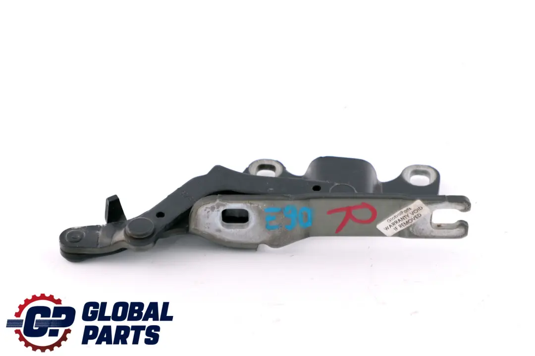 BMW E90 E91 E92 E93 Bisagra delantera derecha del capo del motor Negro 7115264