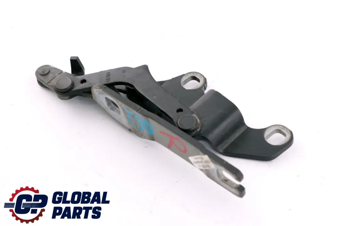 BMW E90 E91 E92 E93 Bisagra delantera derecha del capo del motor Negro 7115264