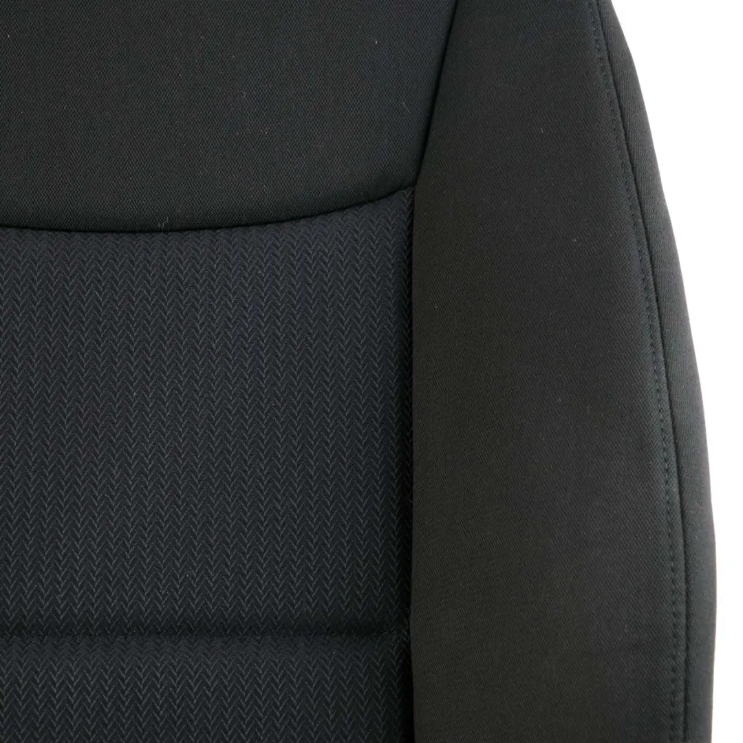 BMW E90 E91 LCI Front Left N/S Seat Backrest Cover Cloth Vertex Anthracite