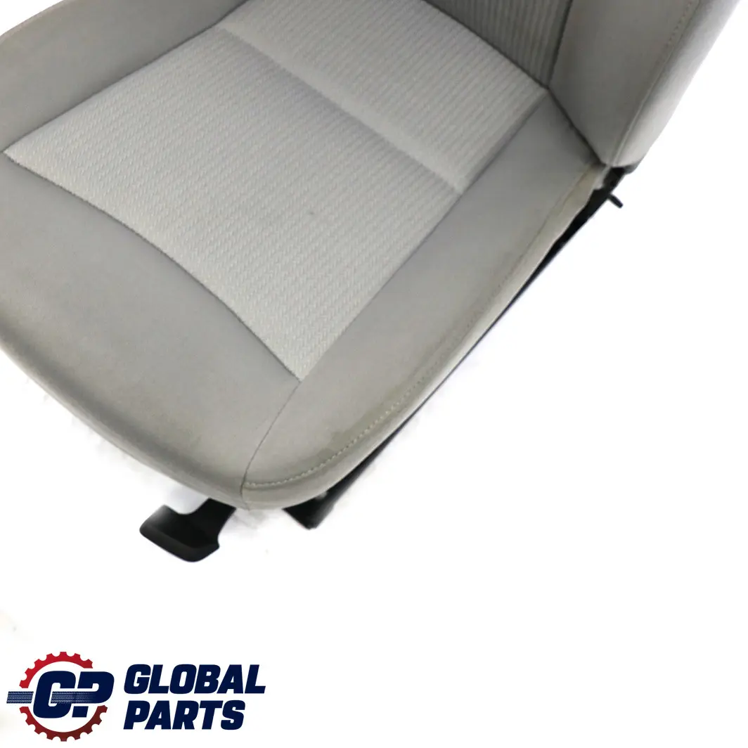 BMW E90 E91 LCI Tela Interior Delantero Derecho Asiento Lateral Gris Lumbar